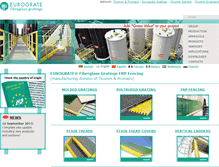 Tablet Screenshot of eurograte.com